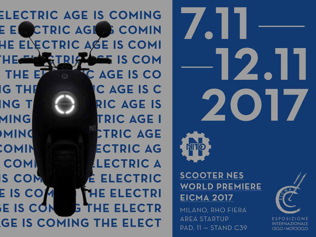 The electric scooter NES comes into the market